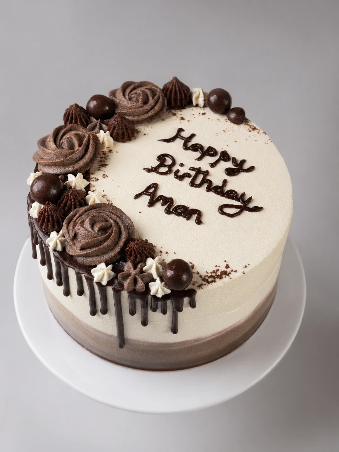 Chocolate Almond Fusion Cake